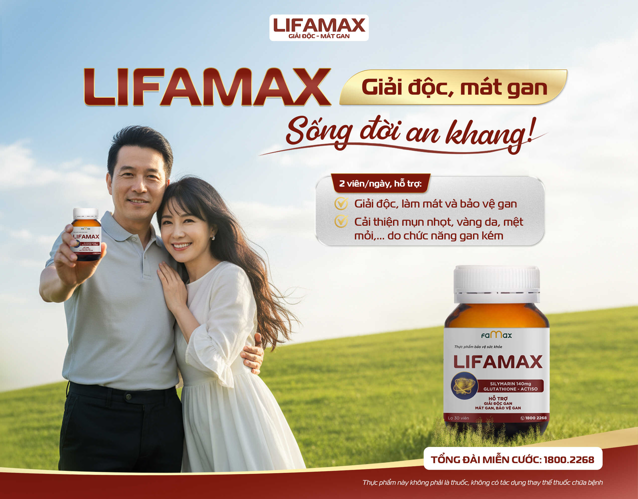 Giai Doc Gan Lifamax Giup Bao Ve Gan Khoe Manh Tablet