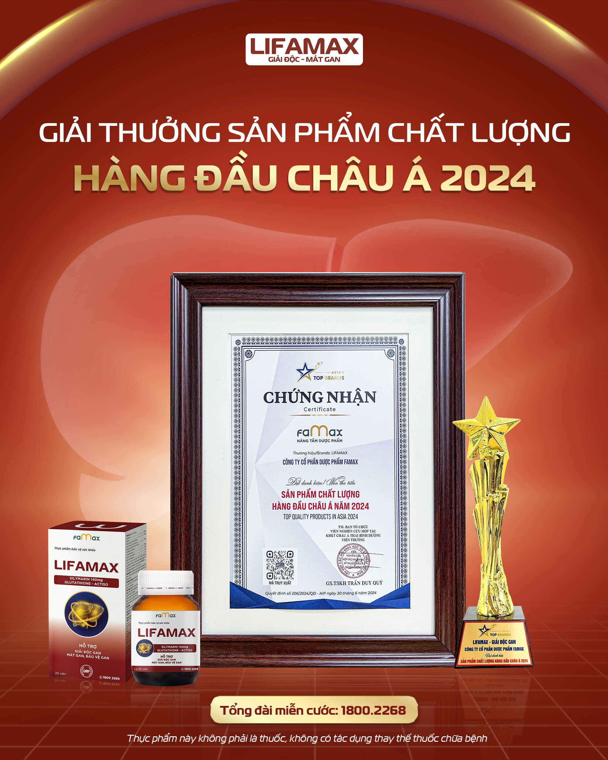 Lifamax Vinh Du Nhan Giai Thuong San Pham Chat Luong Hang Dau Chau A Mobile